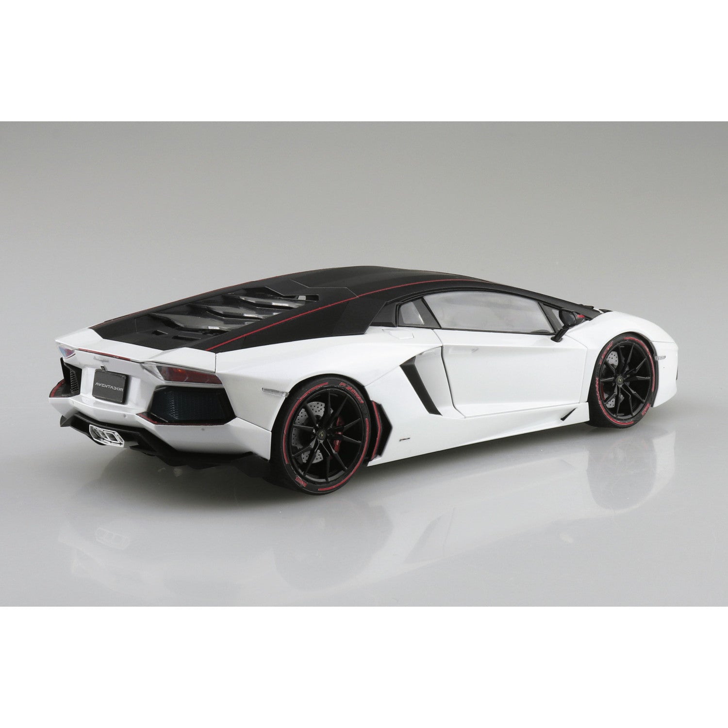 【予約安心出荷】[PTM] ザ・スーパーカー No.12 1/24 '14 ランボルギーニ アヴェンタドール ピレリエディション プラモデル(202128) アオシマ(2025年8月)