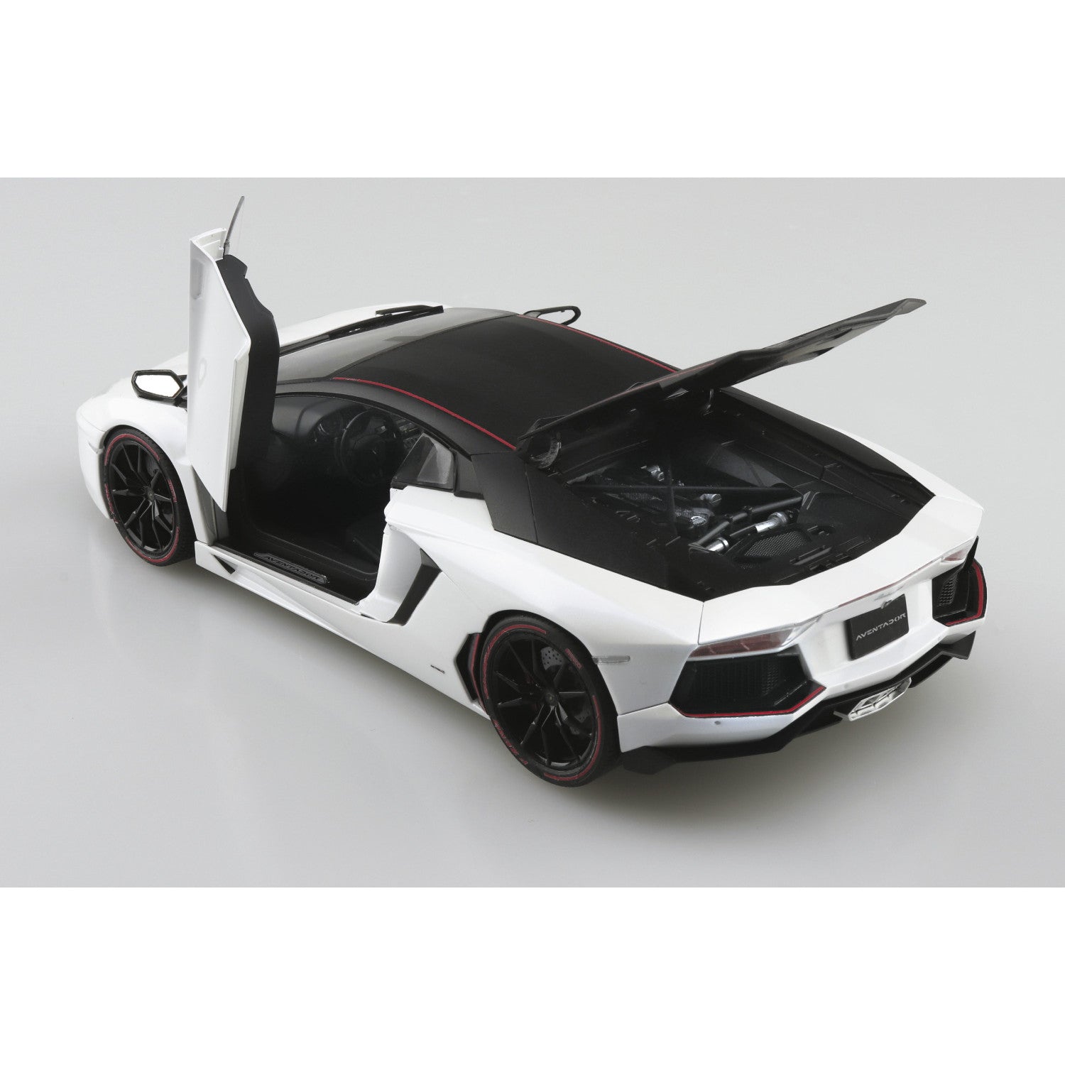 【予約安心出荷】[PTM] ザ・スーパーカー No.12 1/24 '14 ランボルギーニ アヴェンタドール ピレリエディション プラモデル(202128) アオシマ(2025年8月)
