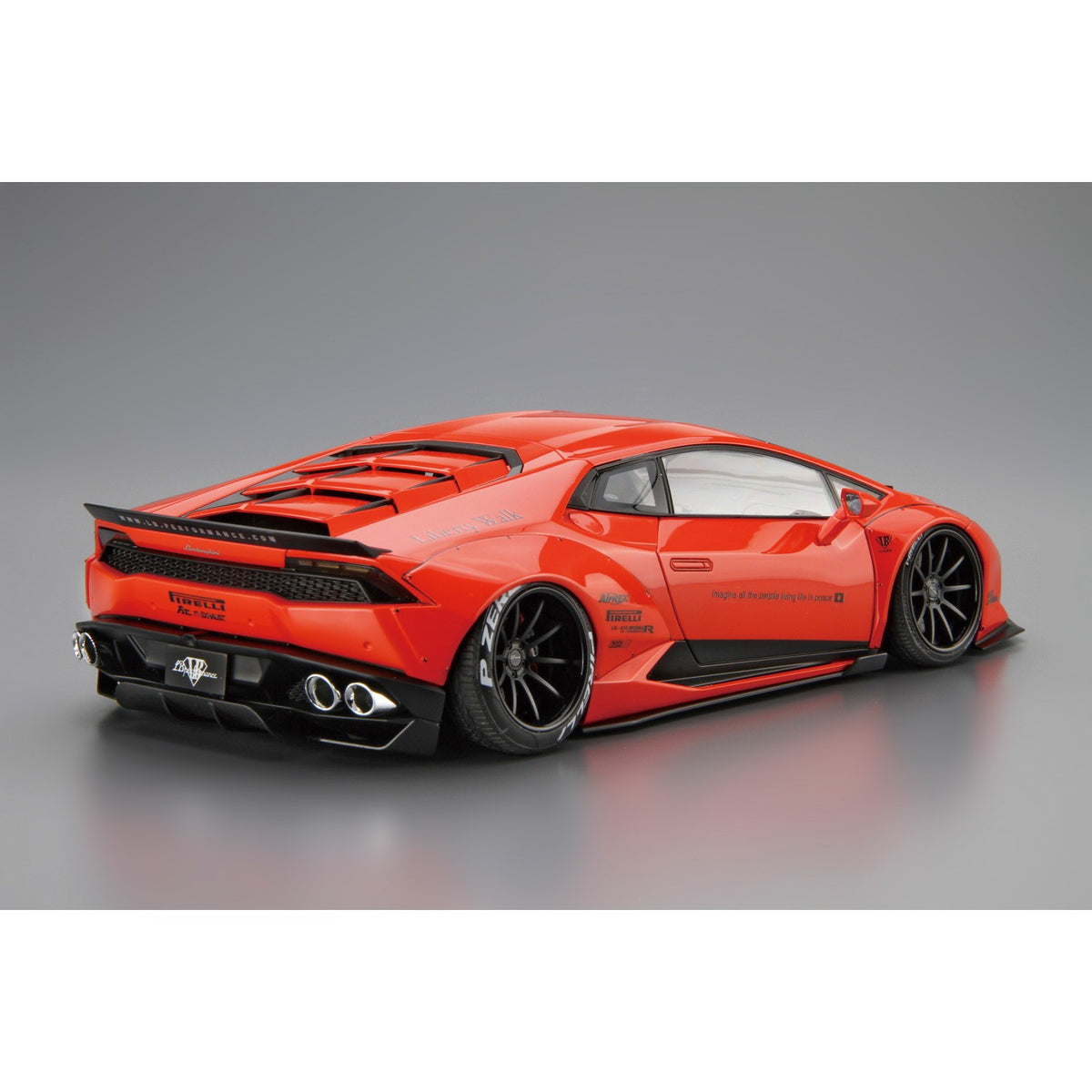 【新品】【お取り寄せ】[PTM] 1/24 リバティーウォーク No.15 LB ワークス ランボルギーニ ウラカン Ver.1 プラモデル(202159) アオシマ(20250831)