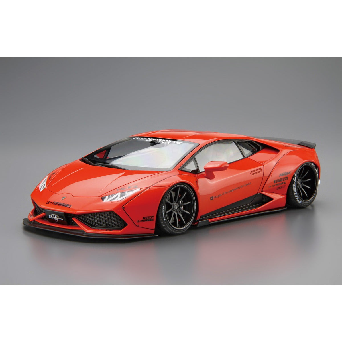 【新品】【お取り寄せ】[PTM] 1/24 リバティーウォーク No.15 LB ワークス ランボルギーニ ウラカン Ver.1 プラモデル(202159) アオシマ(20250831)
