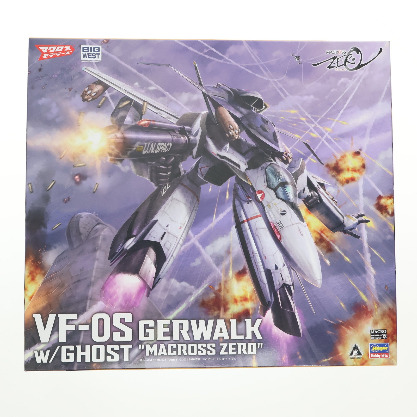 【中古即納】[PTM] 1/72 VF-0S ガウォーク w/ゴースト マクロスゼロ プラモデル(65889) ハセガワ(20241225)