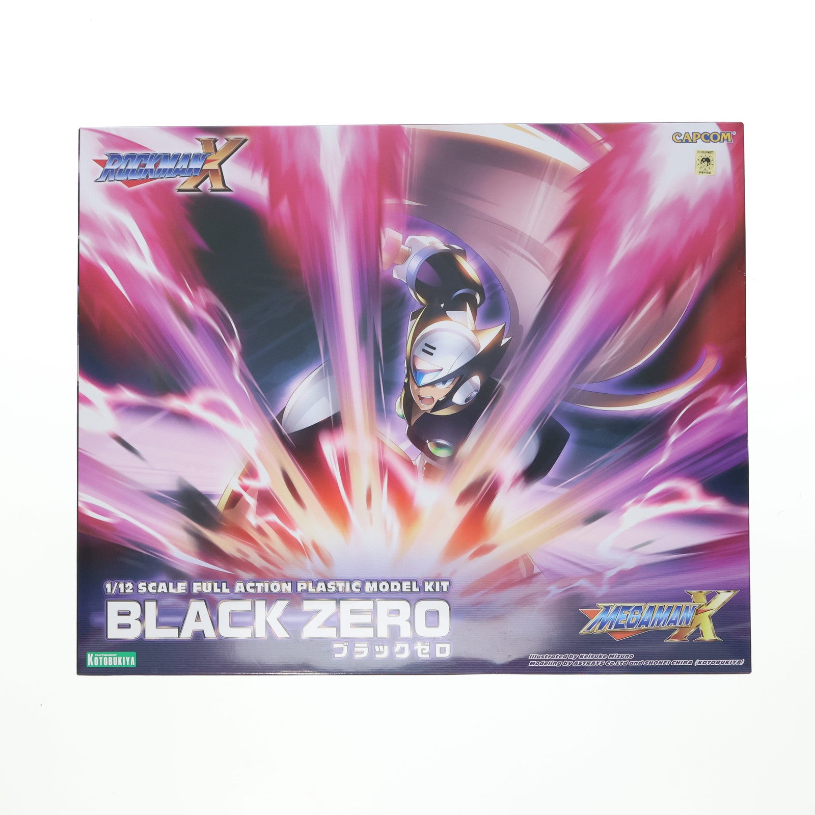 【中古即納】[PTM] コトブキヤショップ限定 1/12 ブラックゼロ ロックマンX プラモデル(KP700) コトブキヤ(20250228)