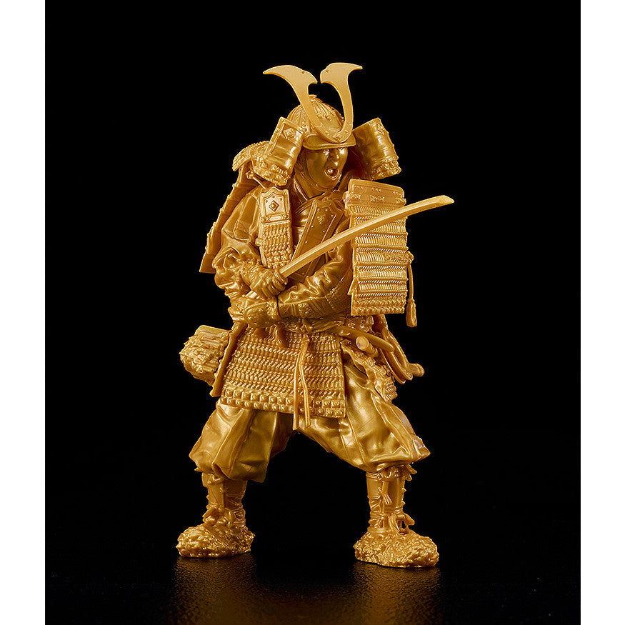 【新品即納】[PTM] PLAMAX 1/12 鎌倉時代の鎧武者 黄金の装(おうごんのそう) Gold Color edition プラモデル マックスファクトリー(20250810)