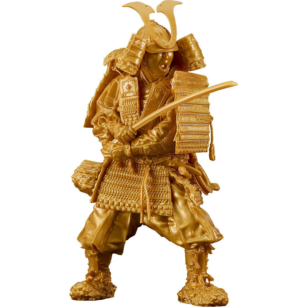 【新品】【お取り寄せ】[PTM] PLAMAX 1/12 鎌倉時代の鎧武者 黄金の装(おうごんのそう) Gold Color edition プラモデル マックスファクトリー(20250810)