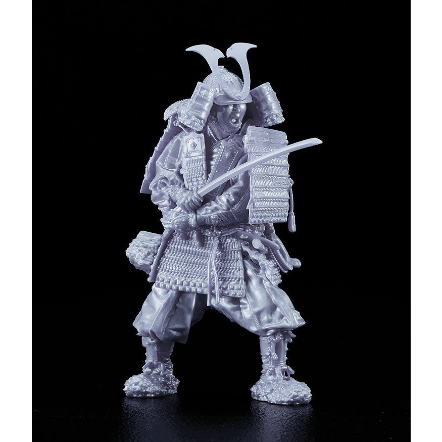 【新品即納】[PTM] PLAMAX 1/12 鎌倉時代の鎧武者 白銀の装(はくぎんのそう) Silver Color edition プラモデル マックスファクトリー(20250810)