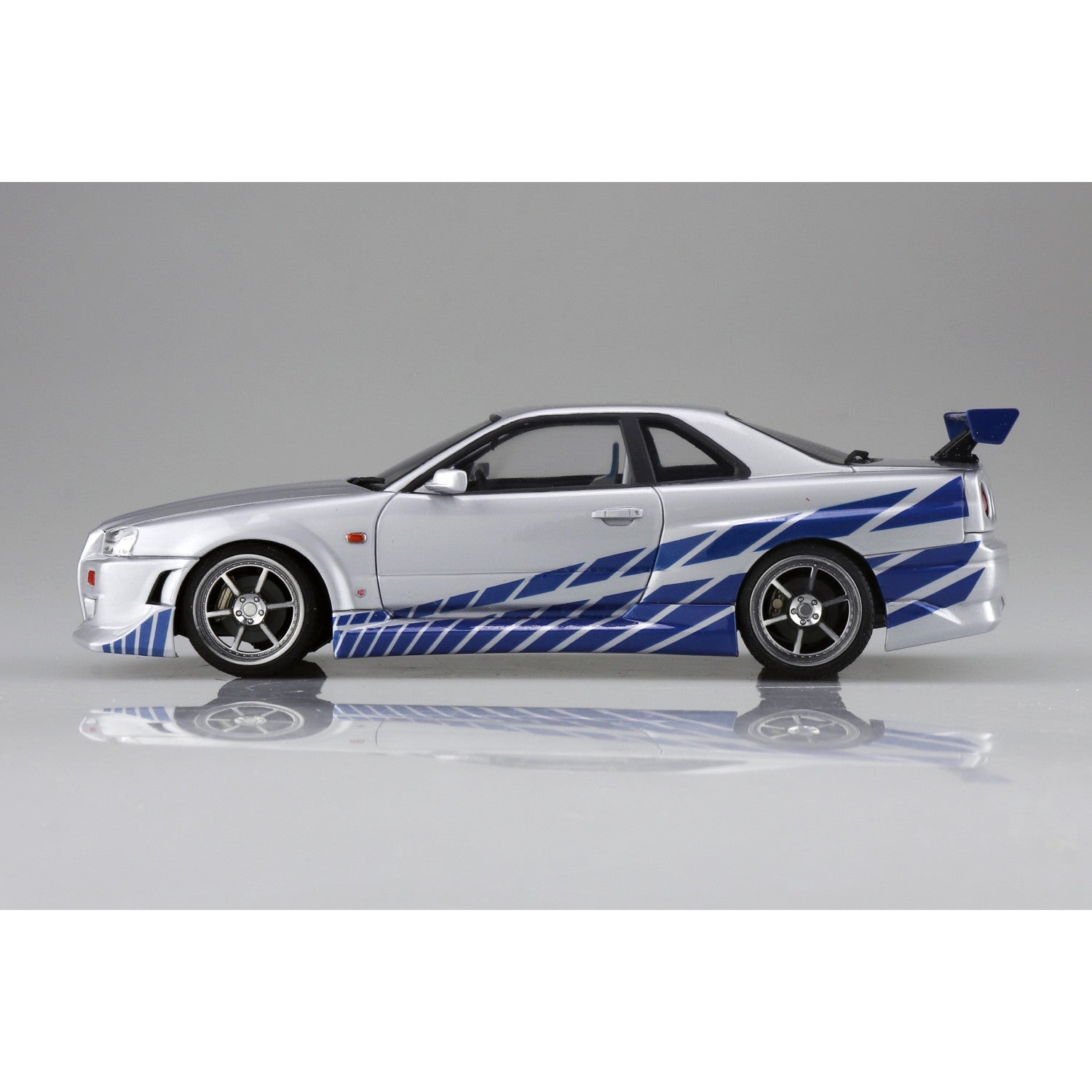 【新品即納】[PTM] ムービーメカ No.WS-02 1/24 ワイルド・スピード R34 スカイライン GT-R ワイルド・スピードX2 プラモデル(067956) アオシマ(20251121)