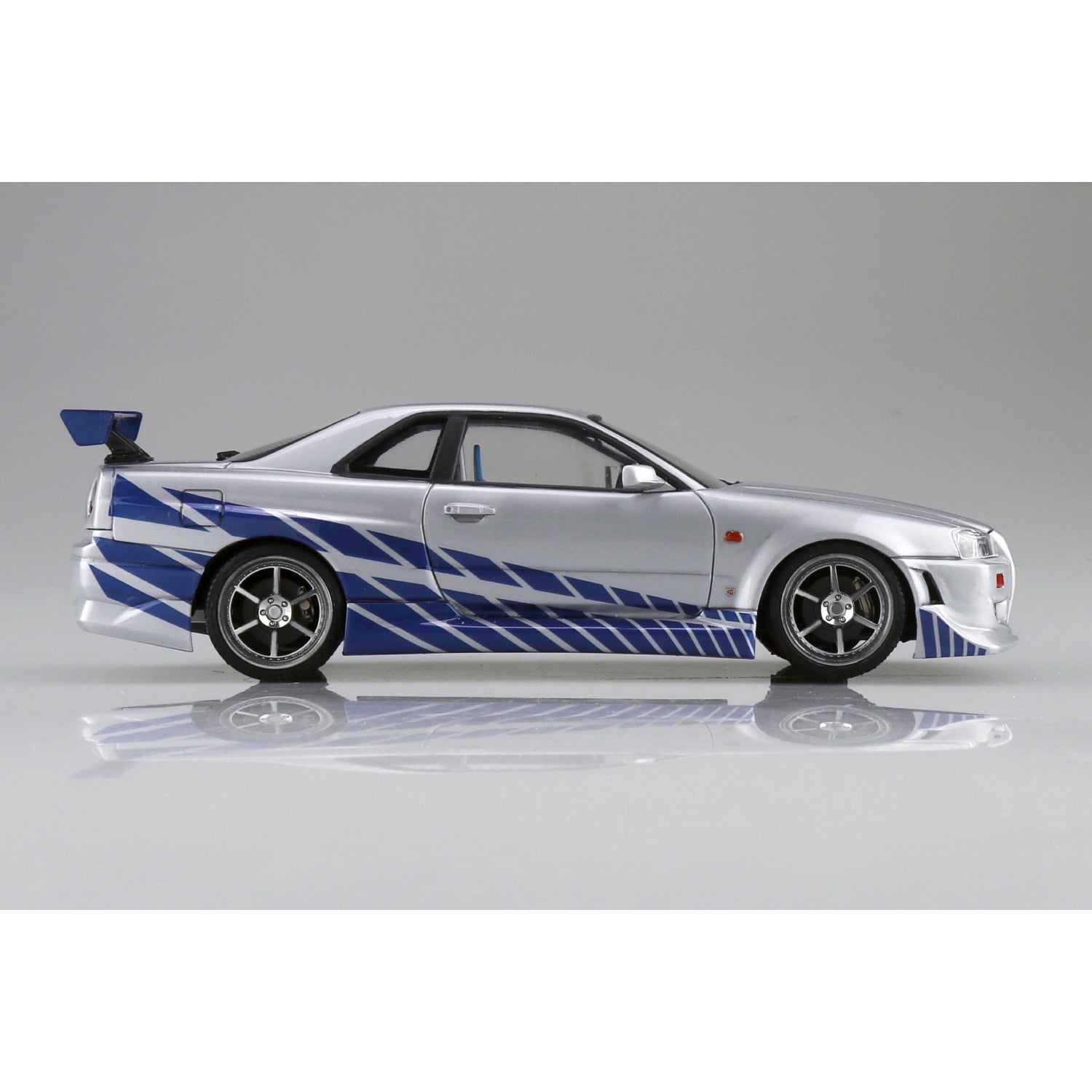 【新品即納】[PTM] ムービーメカ No.WS-02 1/24 ワイルド・スピード R34 スカイライン GT-R ワイルド・スピードX2 プラモデル(067956) アオシマ(20251121)