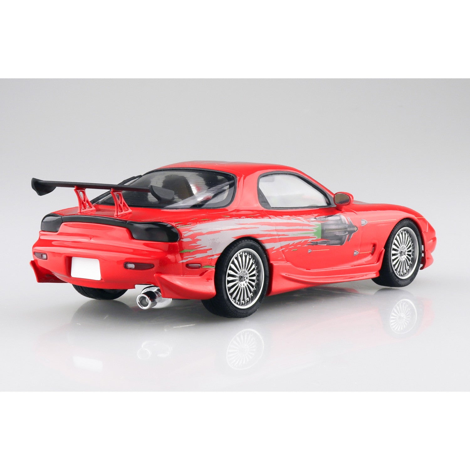 【新品即納】[PTM] ムービーメカ No.WS-03 1/24 ワイルド・スピード FD3S RX-7 プラモデル(067963) アオシマ(20251121)
