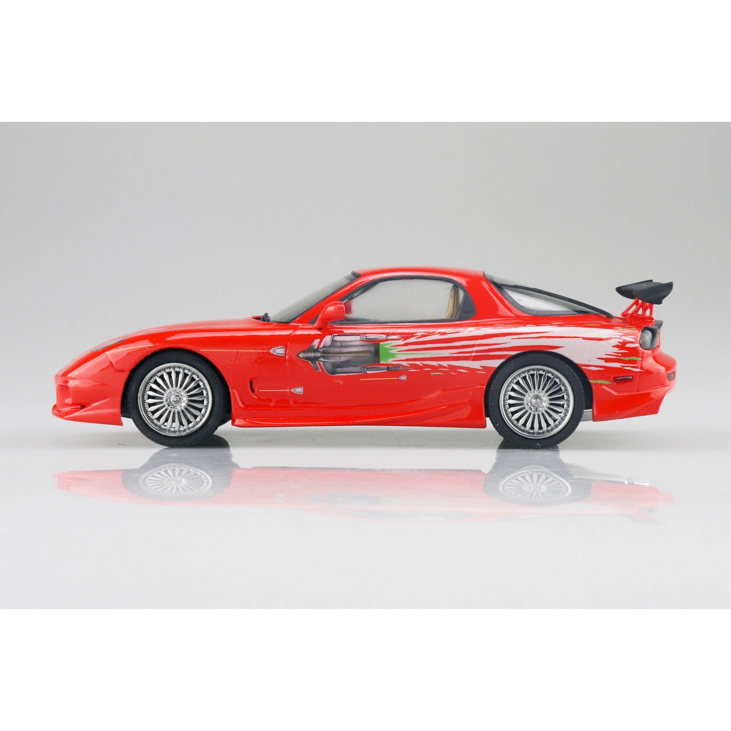 【新品即納】[PTM] ムービーメカ No.WS-03 1/24 ワイルド・スピード FD3S RX-7 プラモデル(067963) アオシマ(20251121)