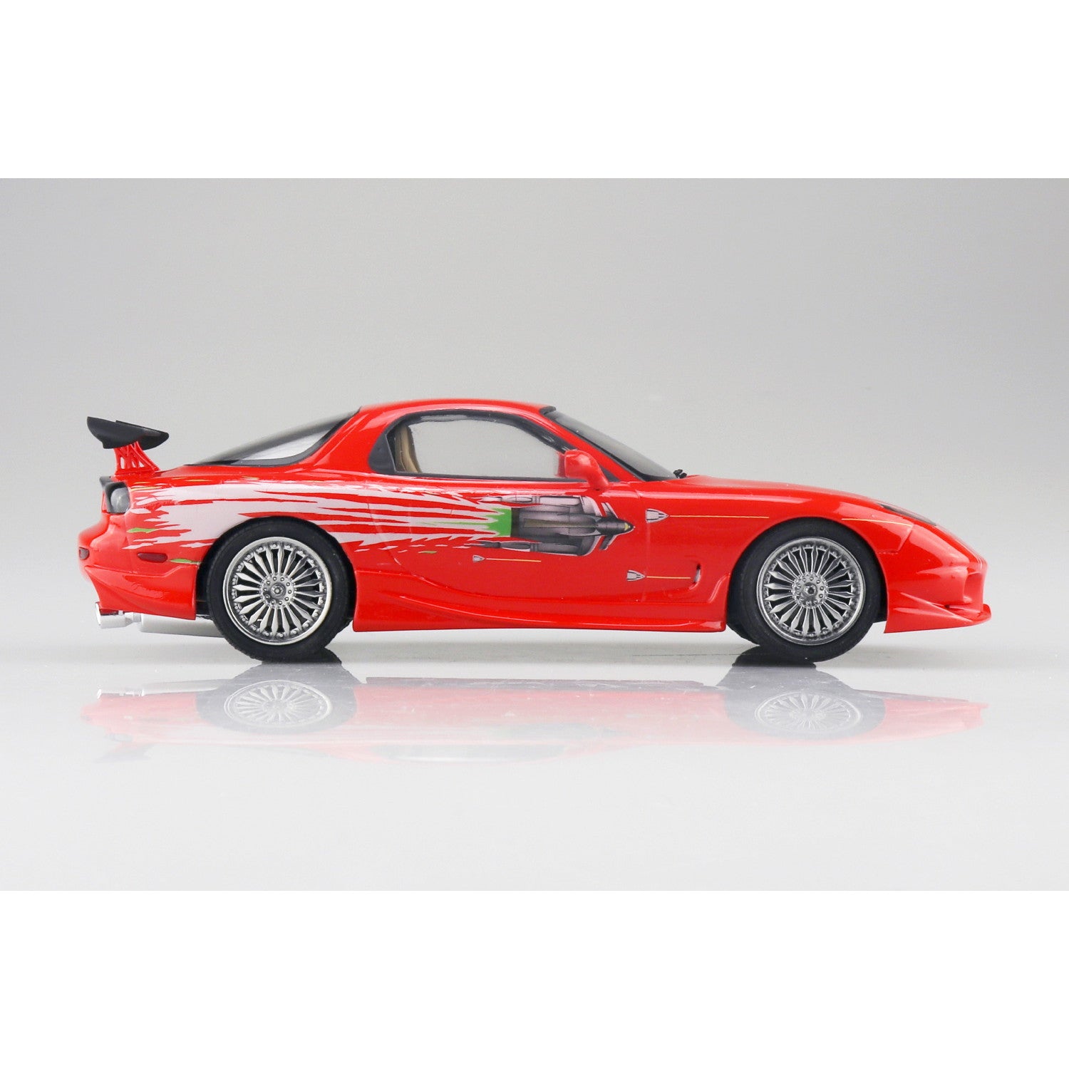 【新品即納】[PTM] ムービーメカ No.WS-03 1/24 ワイルド・スピード FD3S RX-7 プラモデル(067963) アオシマ(20251121)