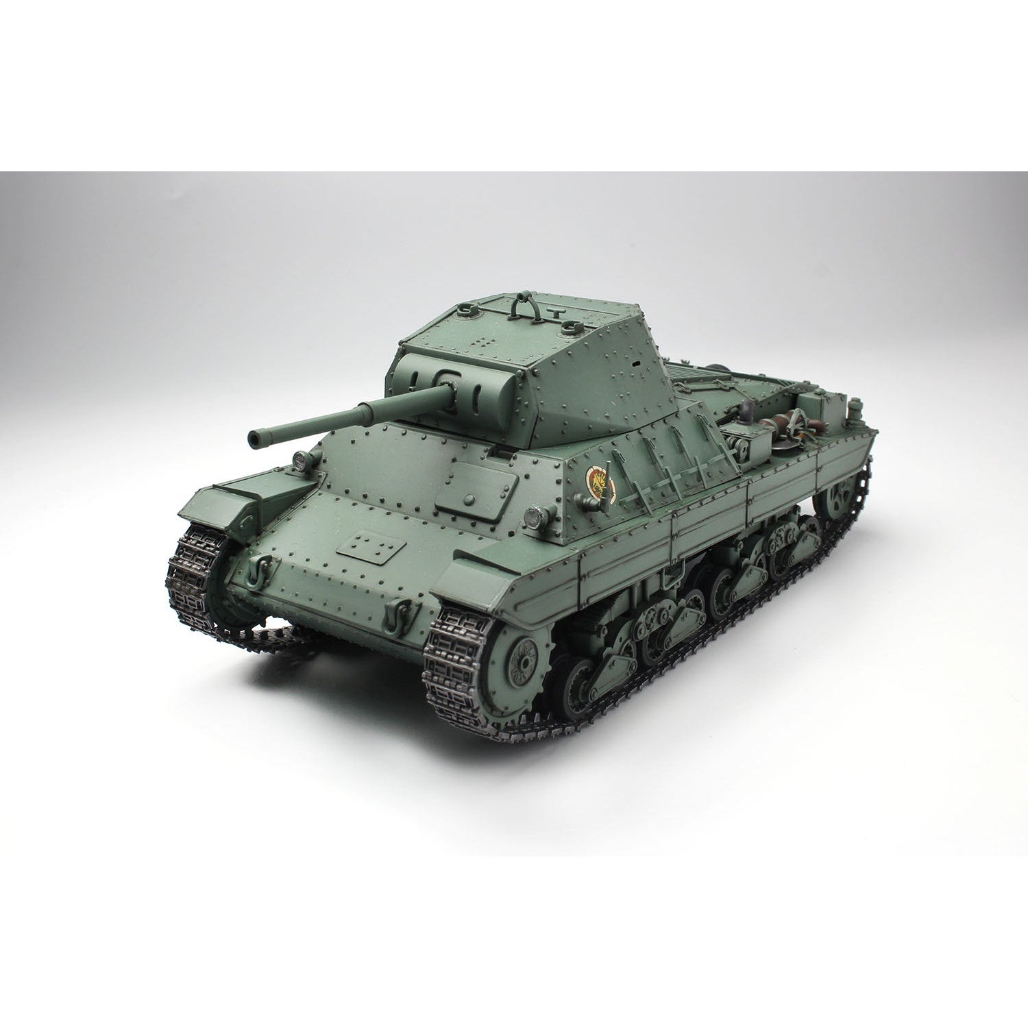 【新品即納】[PTM] (再販) パンツァージャケットキーホルダー付属 1/35 P40型重戦車 アンツィオ高校 ガールズ&パンツァー 最終章 プラモデル(GP-92) プラッツ(20250630)