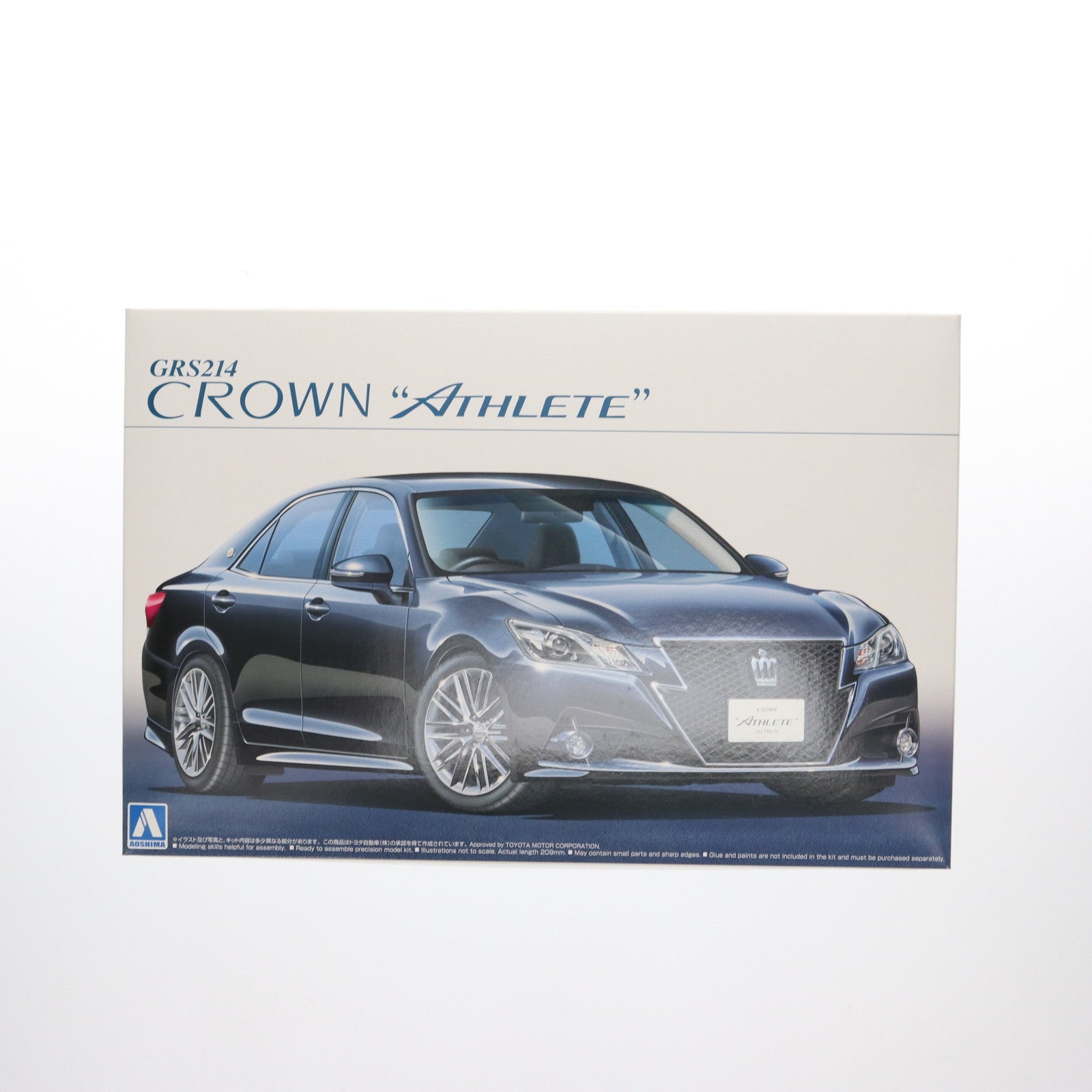 【中古即納】[PTM] 1/24 ザ・ベストカーGT No.02 GRS214 クラウン アスリート G `12 プラモデル(008485) アオシマ(20141102)