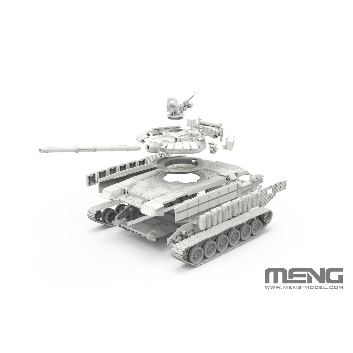 【新品】【お取り寄せ】[PTM] 1/72 ロシア主力戦車 T-72B3 プラモデル(M72-007) MENG Model(モンモデル)(20250831)