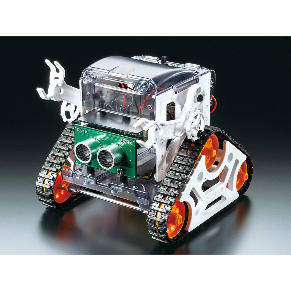 【新品】【お取り寄せ】[PTM] プログラミング工作シリーズ No.1 マイコンロボット工作セット(クローラータイプ) プラモデル(71201) タミヤ(20250719)