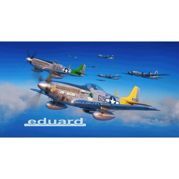 【新品即納】[PTM] 1/72 リミテッドエディション 『テイルズオブ硫黄島』 P-51D デュアルコンボ プラモデル(EG2152) Eduard(エデュアルド)(20250724)