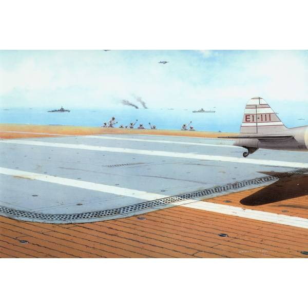 【新品即納】[PTM] 1/48 日本海軍空母 飛行甲板ベース プラモデル用アクセサリ(EG8803) Eduard(エデュアルド)(20250724)