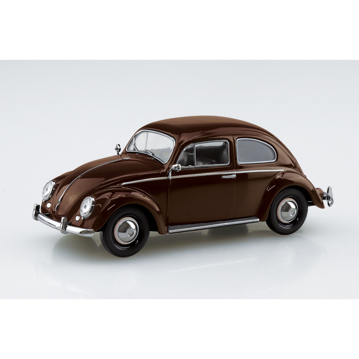 【新品即納】[PTM] 楽プラ スナップキット No.20-TB 1/32 フォルクスワーゲン ビートル(テキサスブラウン) プラモデル(068045) アオシマ(20251006)