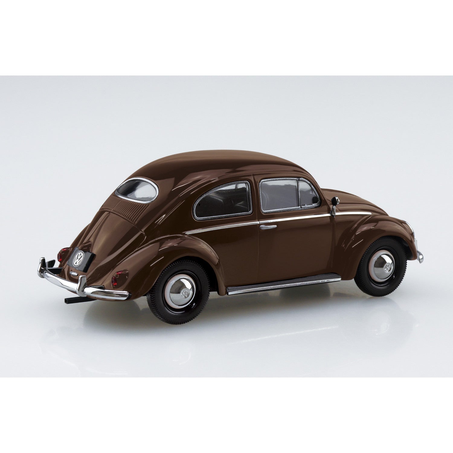【新品即納】[PTM] 楽プラ スナップキット No.20-TB 1/32 フォルクスワーゲン ビートル(テキサスブラウン) プラモデル(068045) アオシマ(20251006)