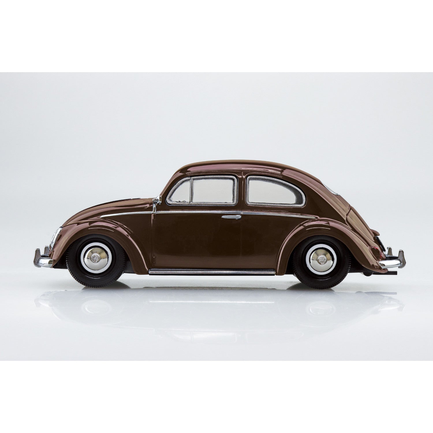 【新品即納】[PTM] 楽プラ スナップキット No.20-TB 1/32 フォルクスワーゲン ビートル(テキサスブラウン) プラモデル(068045) アオシマ(20251006)