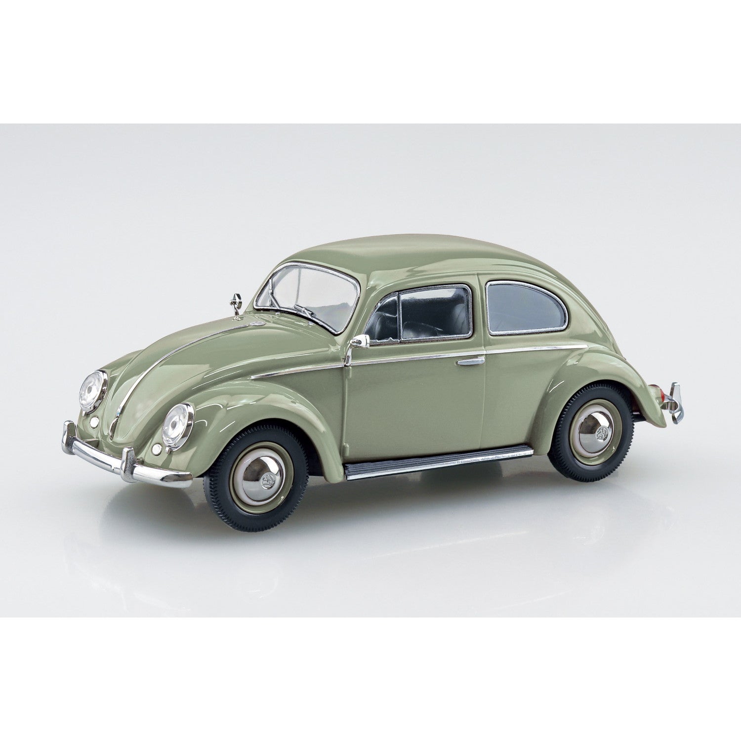 【新品即納】[PTM] 楽プラ スナップキット No.20-RG 1/32 フォルクスワーゲン ビートル(リードグリーン) プラモデル(068021) アオシマ(20251006)