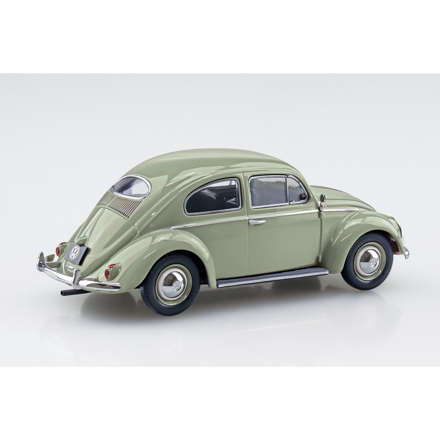 【新品即納】[PTM] 楽プラ スナップキット No.20-RG 1/32 フォルクスワーゲン ビートル(リードグリーン) プラモデル(068021) アオシマ(20251006)