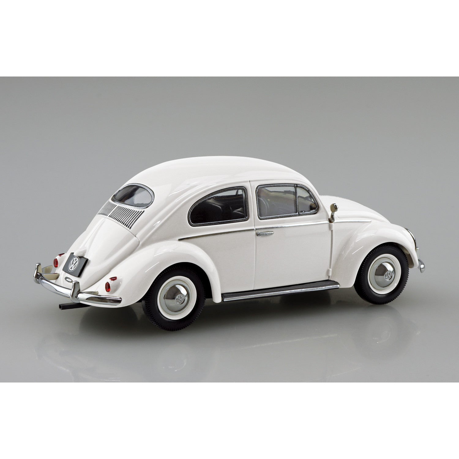 【新品即納】[PTM] 楽プラ スナップキット No.20-PW 1/32 フォルクスワーゲン ビートル(パールホワイト) プラモデル(068038) アオシマ(20251008)