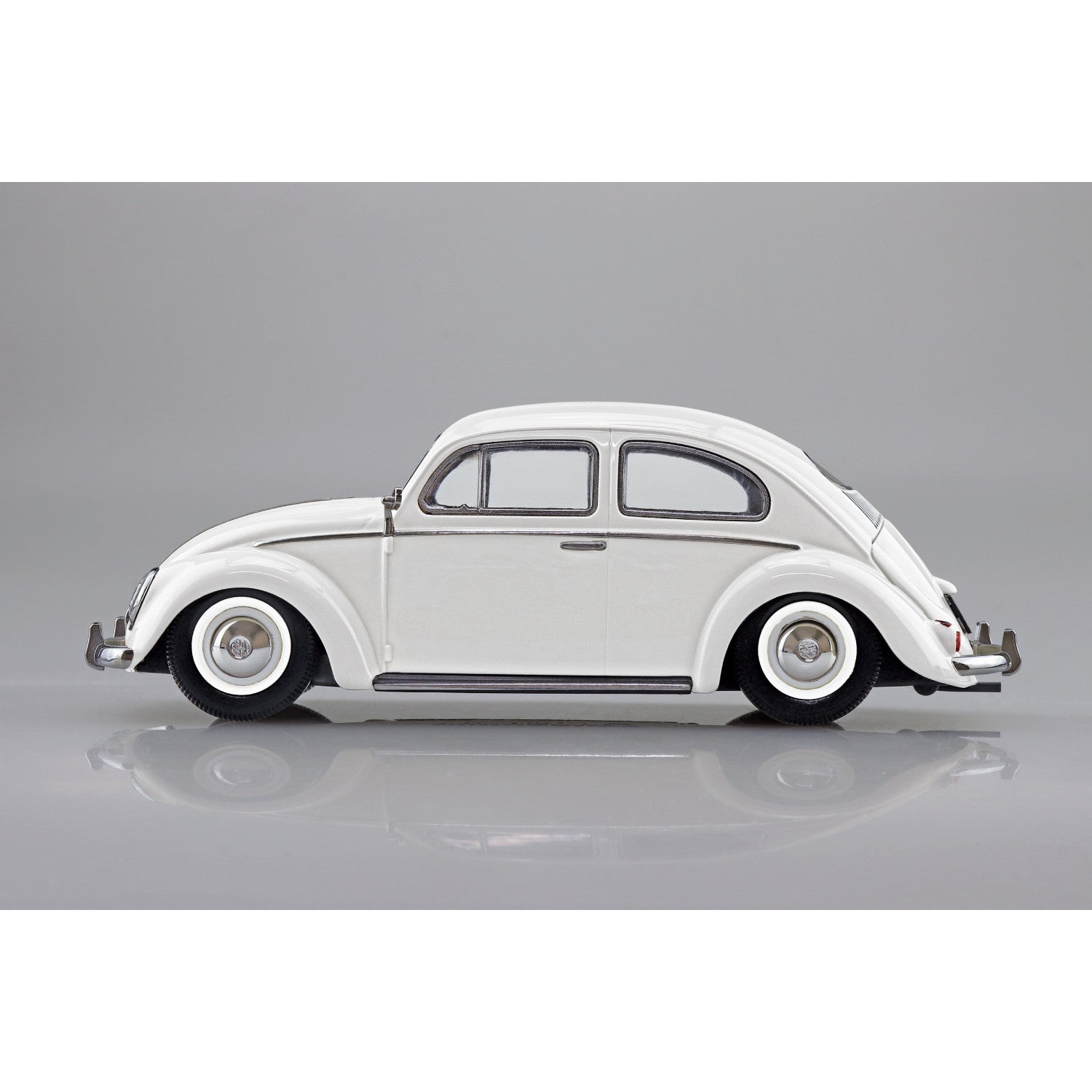 【新品即納】[PTM] 楽プラ スナップキット No.20-PW 1/32 フォルクスワーゲン ビートル(パールホワイト) プラモデル(068038) アオシマ(20251008)