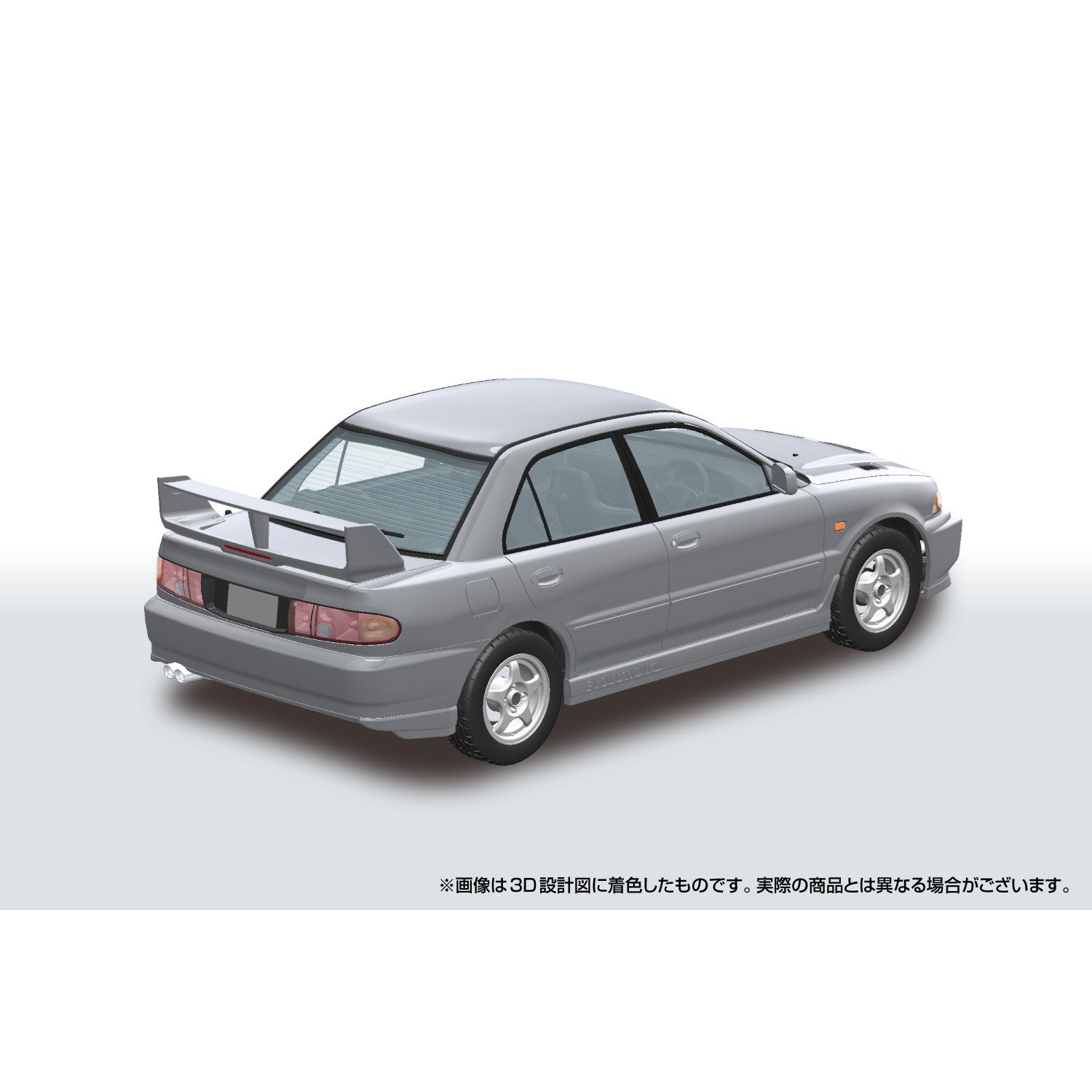【新品即納】[PTM] 楽プラ スナップカー No.04-QS 1/24 CE9A ランサーGSRエボリューションIII 1995 クイーンズシルバー プラモデル(067819) アオシマ(20251031)