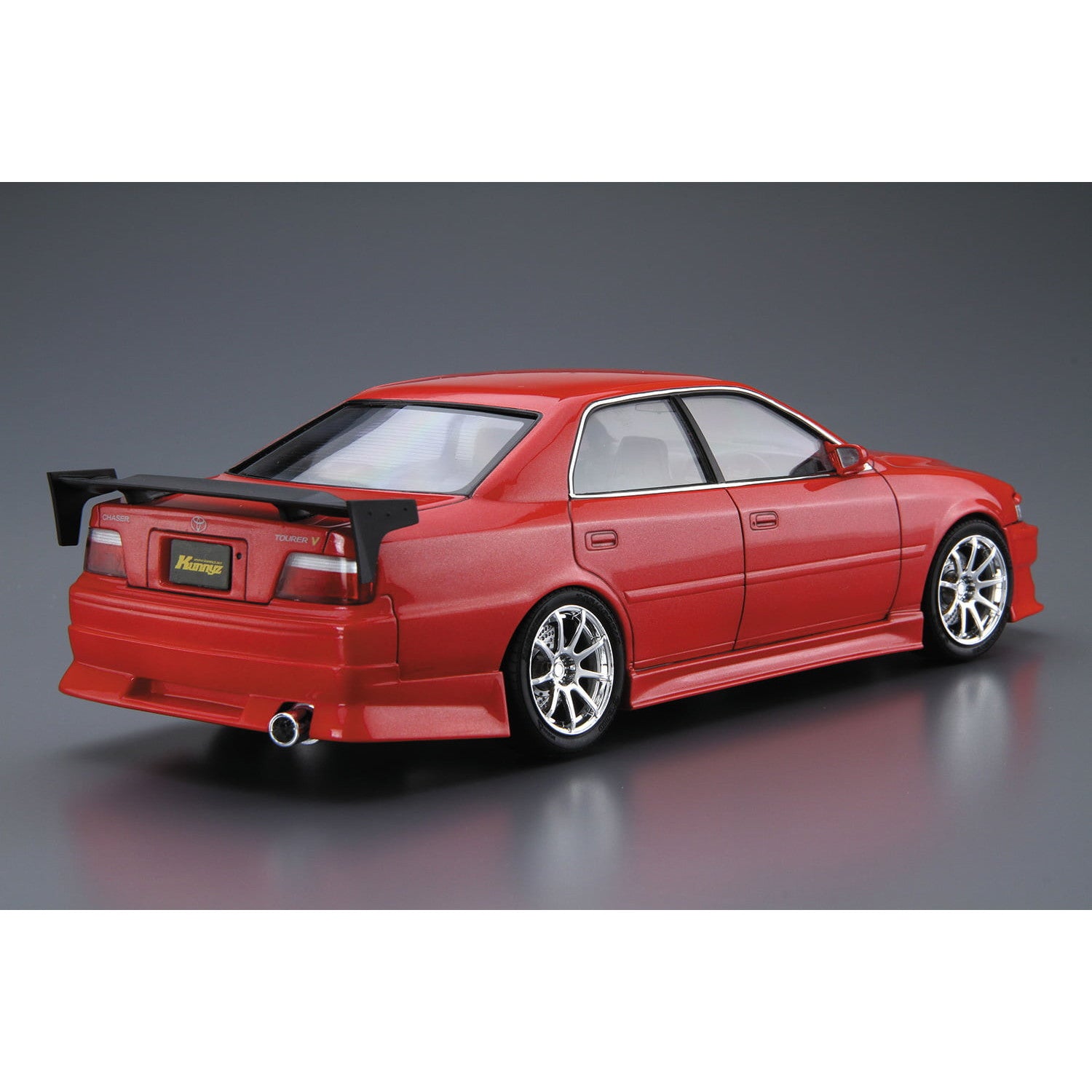 【新品即納】[PTM] (再販) ザ・チューンドカー No.16 1/24 Kunny'z JZX100 チェイサー ツアラーV '98(トヨタ) プラモデル(069288) アオシマ(20251031)