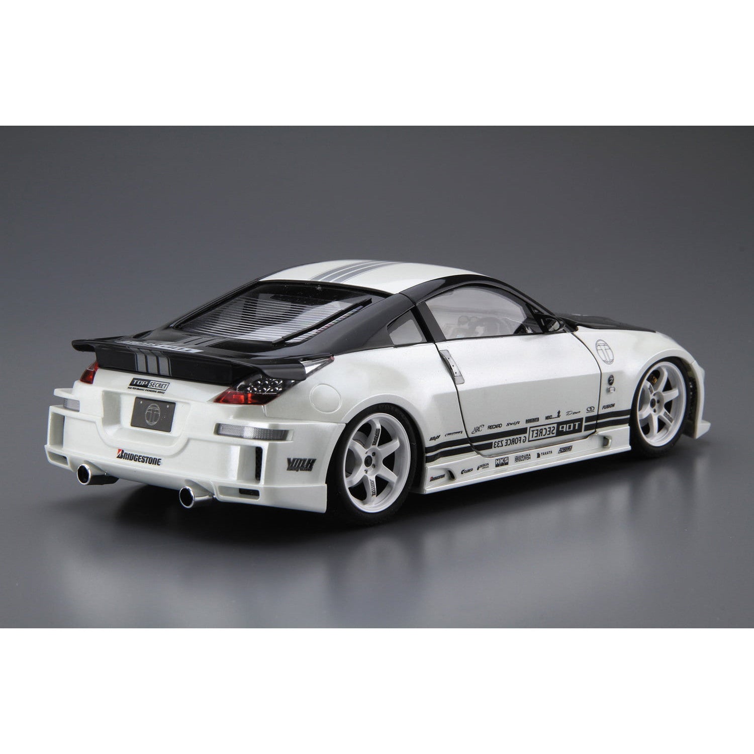 【新品即納】[PTM] (再販) ザ・チューンドカー No.33 1/24 トップシークレット Z33フェアレディZ '05(ニッサン) プラモデル(069516) アオシマ(20251031)