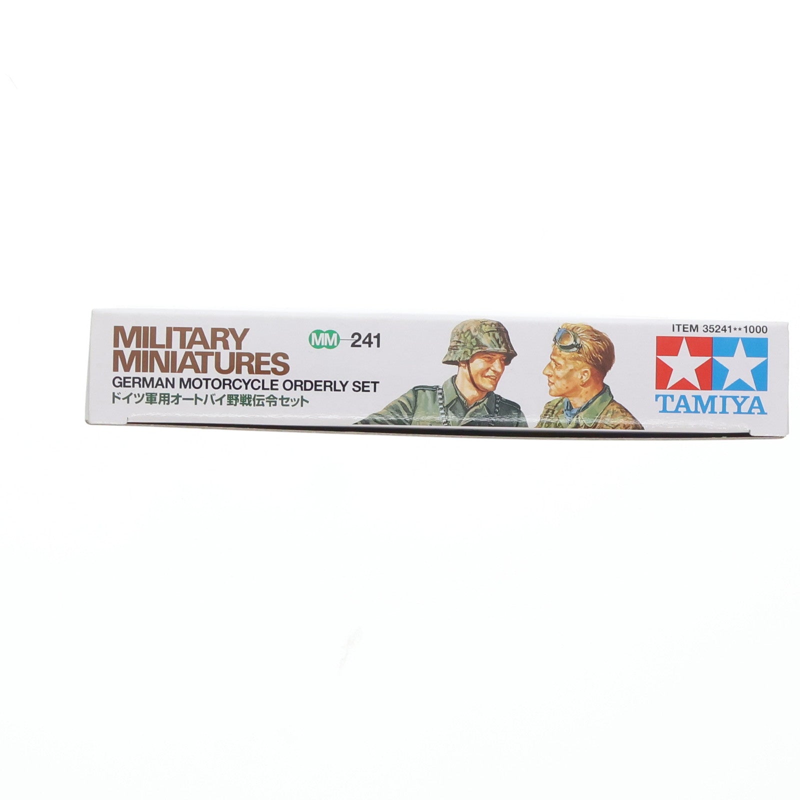 【中古即納】[PTM] ミリタリーミニチュアシリーズ No.241 1/35 ドイツ軍用オートバイセット ディスプレイモデル プラモデル(35241) タミヤ(20000331)