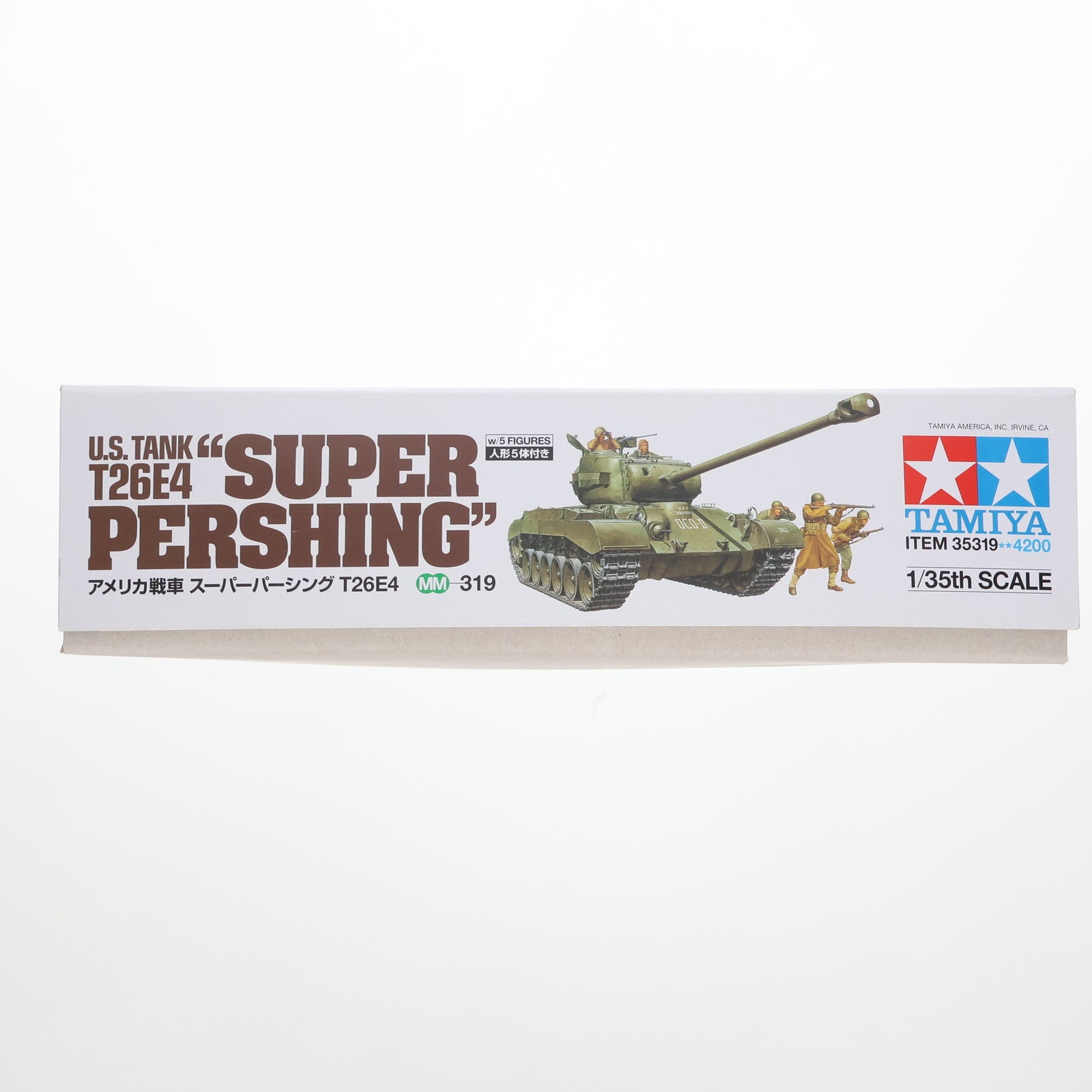 【中古即納】[PTM] ミリタリーミニチュアシリーズ No.319 1/35 MM アメリカ戦車 スーパーパーシング T26E4 プラモデル(35319) タミヤ(20111007)