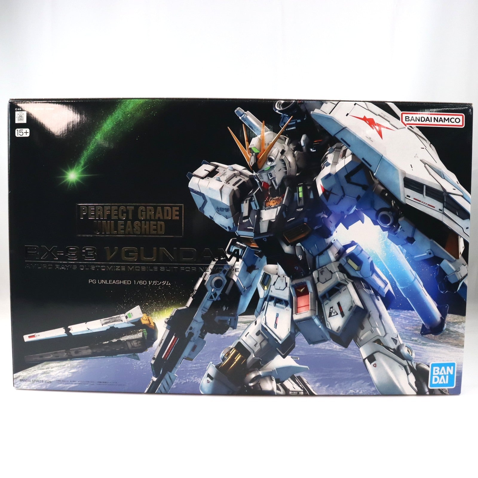 【新品即納】[PTM] PG UNLEASHED 1/60 νガンダム 機動戦士ガンダム 逆襲のシャア プラモデル(5069191) バンダイスピリッツ(20260131)