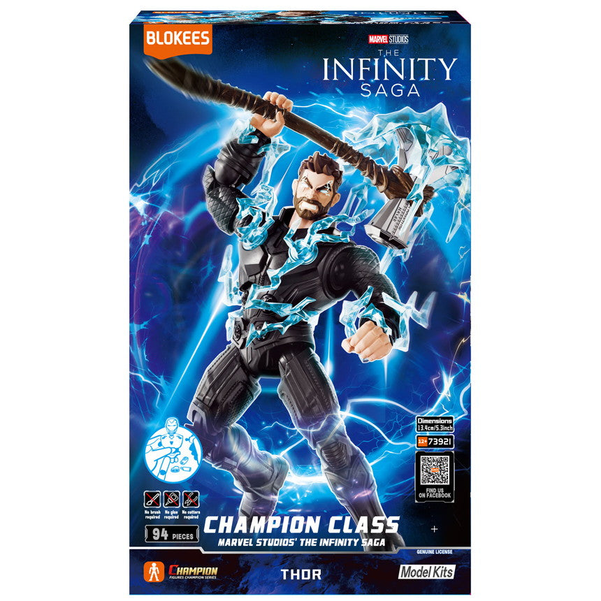 【新品即納】[PTM] CHAMPION CLASSシリーズ ソー Marvel Studios: The Infinity Saga(マーベル・スタジオ: インフィニティ・サーガ) プラモデル 童友社(20250731)