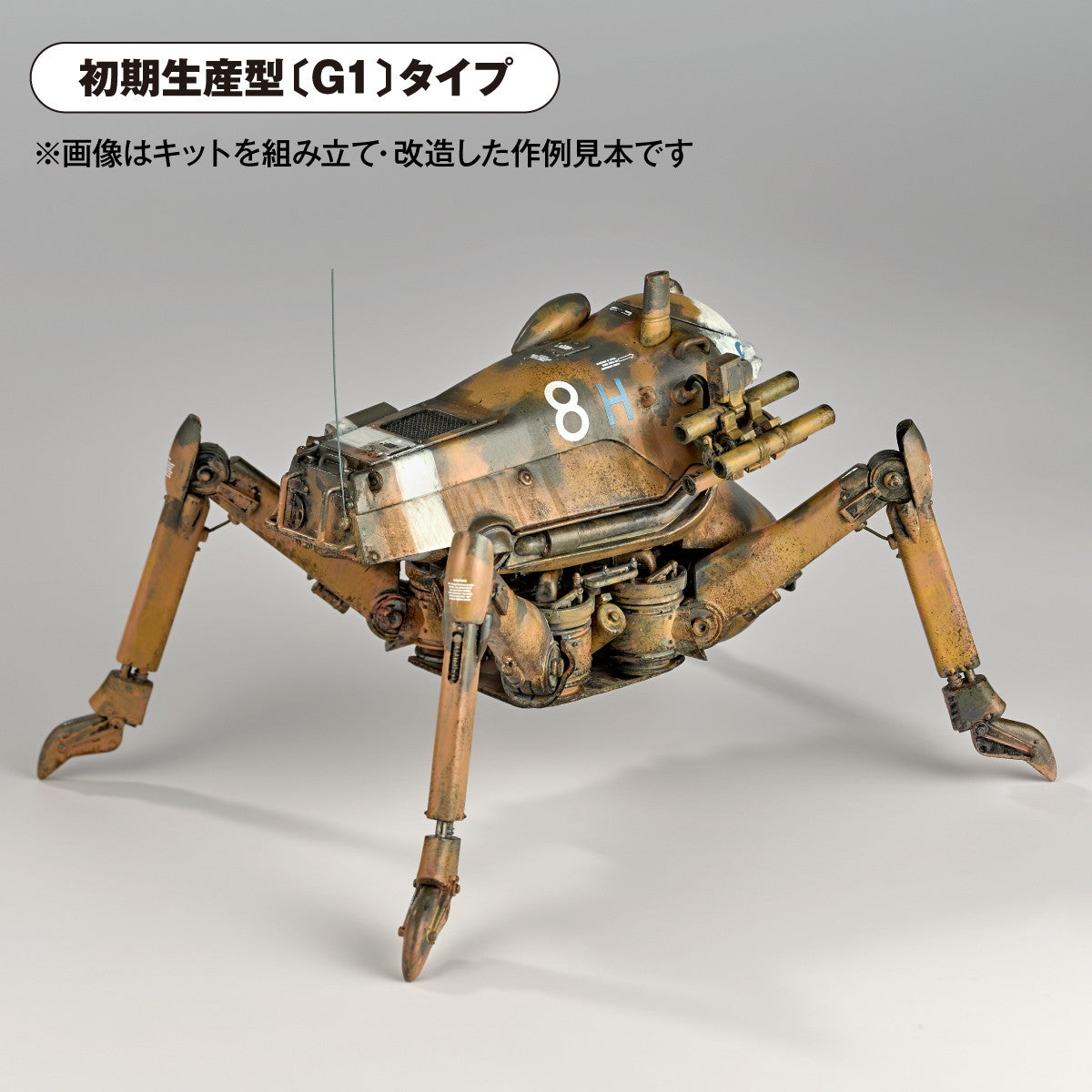 【新品即納】[PTM] ARTPLA 1/35 グラジエーターG1/G2&スマイルエディ・アムゼル Ma.K. マシーネンクリーガー プラモデル(AP049) 海洋堂(20250930)