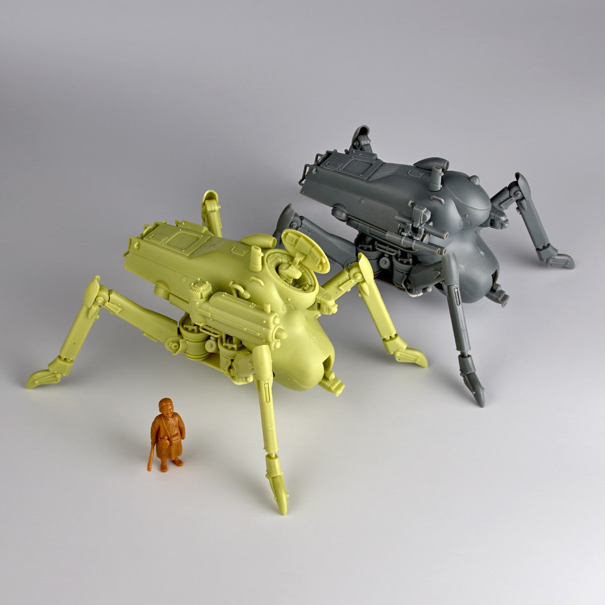 【新品即納】[PTM] ARTPLA 1/35 グラジエーターG1/G2&スマイルエディ・アムゼル Ma.K. マシーネンクリーガー プラモデル(AP049) 海洋堂(20250930)