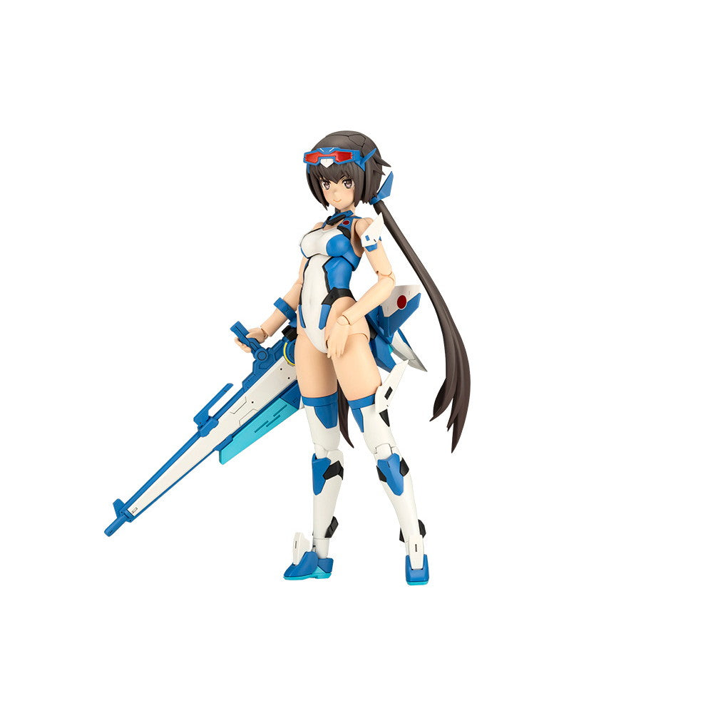 【新品】【お取り寄せ】[PTM] フレームアームズ・ガール スティレット Swimsuit ブルーインパルスカラー Ver. プラモデル(FG184) コトブキヤ(20251127)