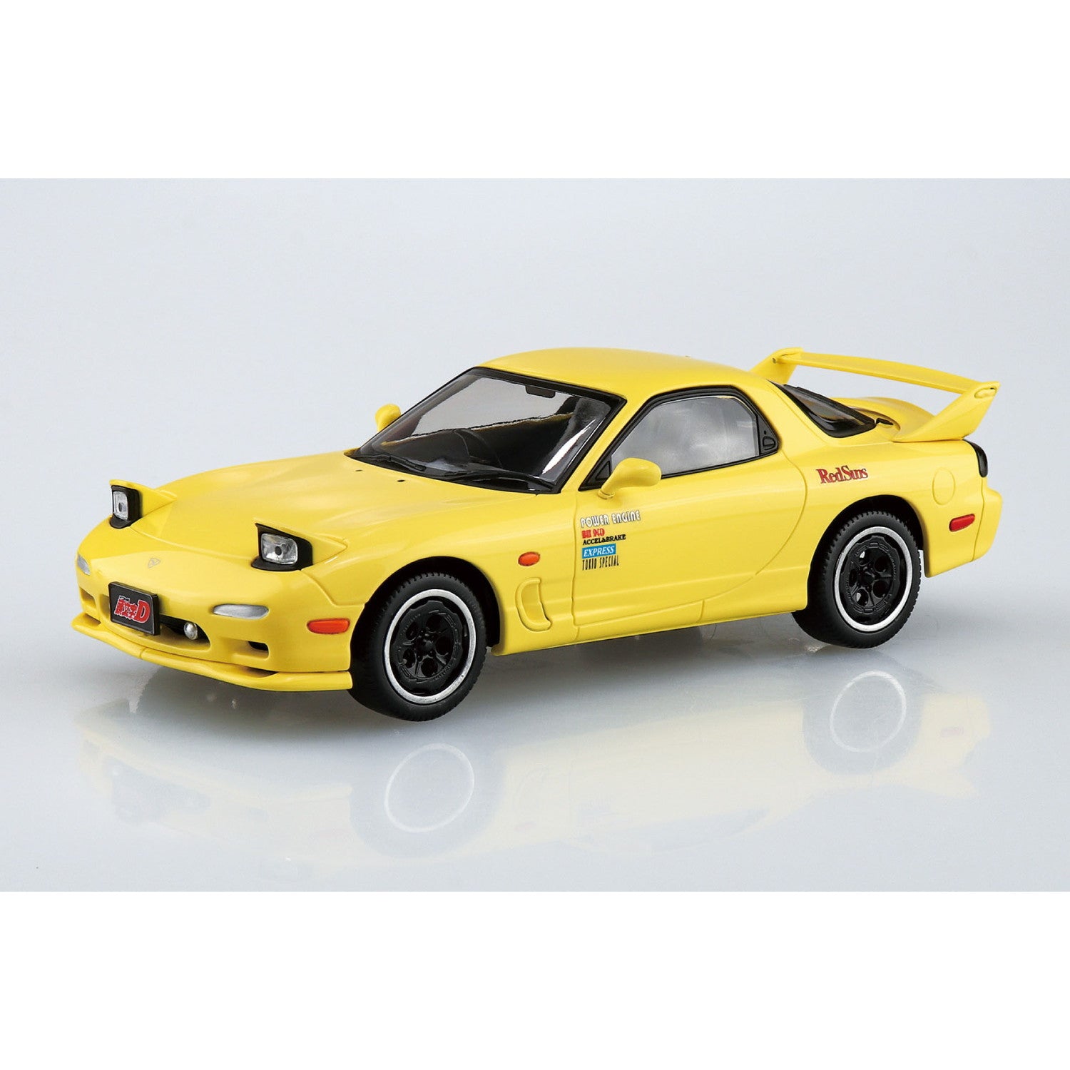 【新品即納】[PTM] 初回生産特典付属 楽プラ スナップキット No.CM-2 1/32 啓介のFD 頭文字(イニシャル)D プラモデル(200421) アオシマ(20251126)