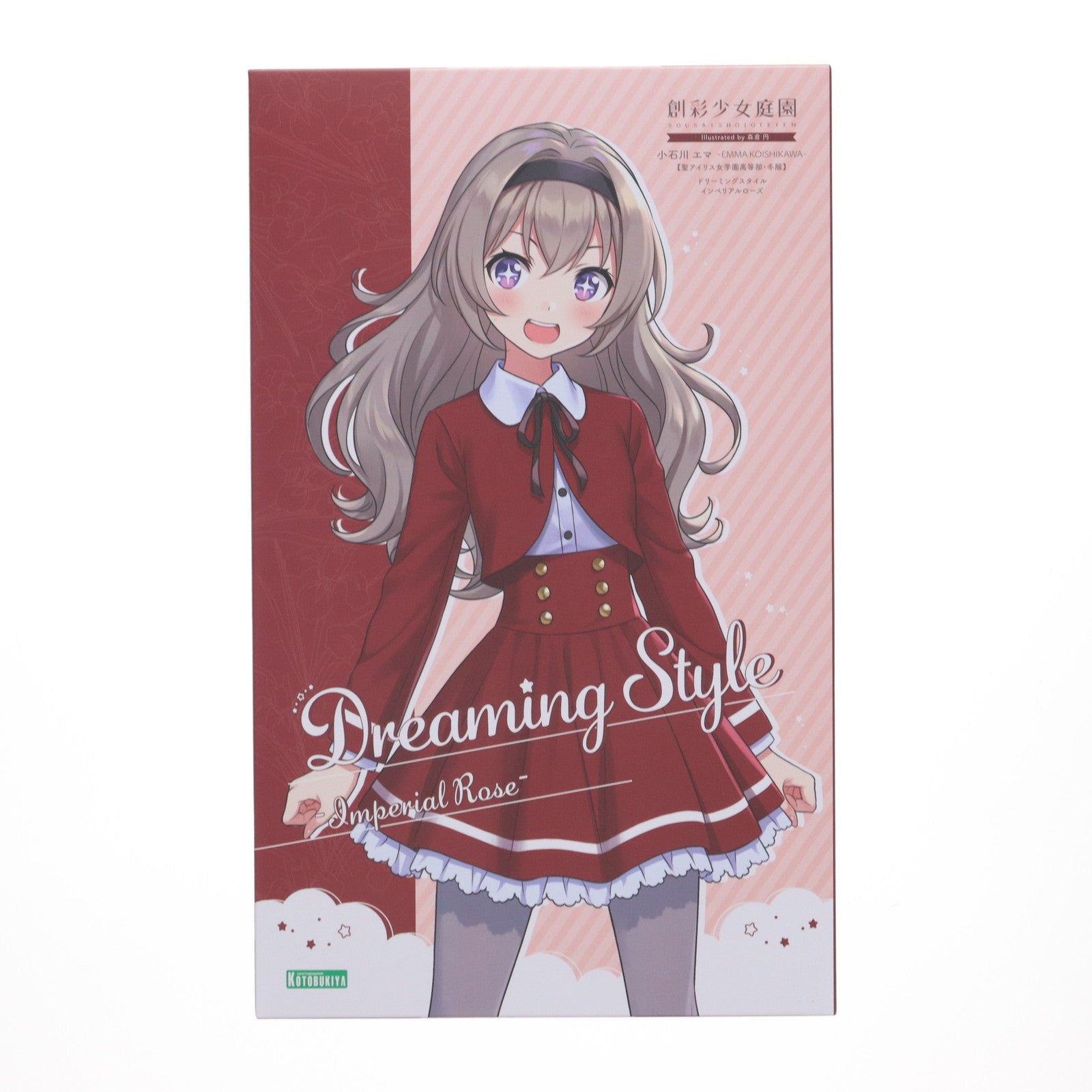 【中古即納】[PTM] 背景シート無し コトブキヤショップ限定 創彩少女庭園 1/10 小石川エマ【聖アイリス女学園高等部・冬服】ドリーミングスタイル インペリアルローズ(こいしかわえま) プラモデル(JK063) コトブキヤ(20250619)