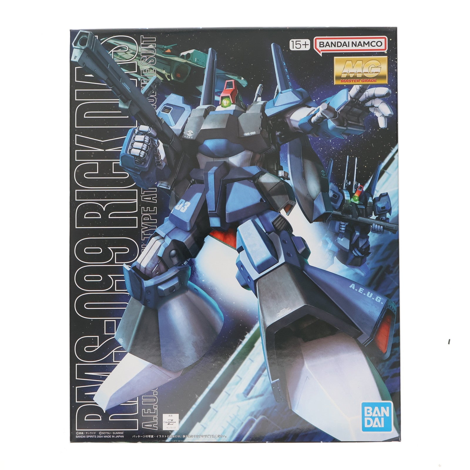 【中古即納】[PTM] MG 1/100 RMS-099 リック・ディアス(黒) 機動戦士Zガンダム プラモデル(5064126) バンダイスピリッツ(20250726)
