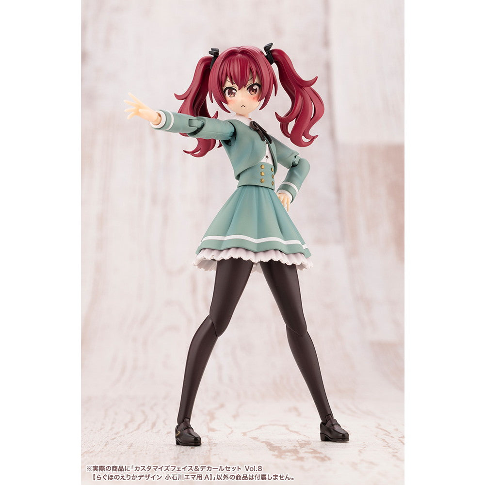【新品即納】[PTM] 創彩少女庭園 1/10 カスタマイズフェイス&デカールセット Vol.8【らぐほのえりかデザイン 小石川エマ用A】(こいしかわえま) プラモデル用アクセサリ(JK072) コトブキヤ(20251128)