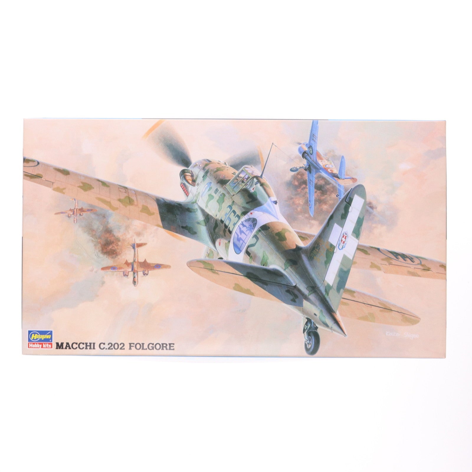 【中古即納】[PTM] 1/48 マッキ C.202 フォルゴーレ プラモデル(JT32) ハセガワ(20190914)