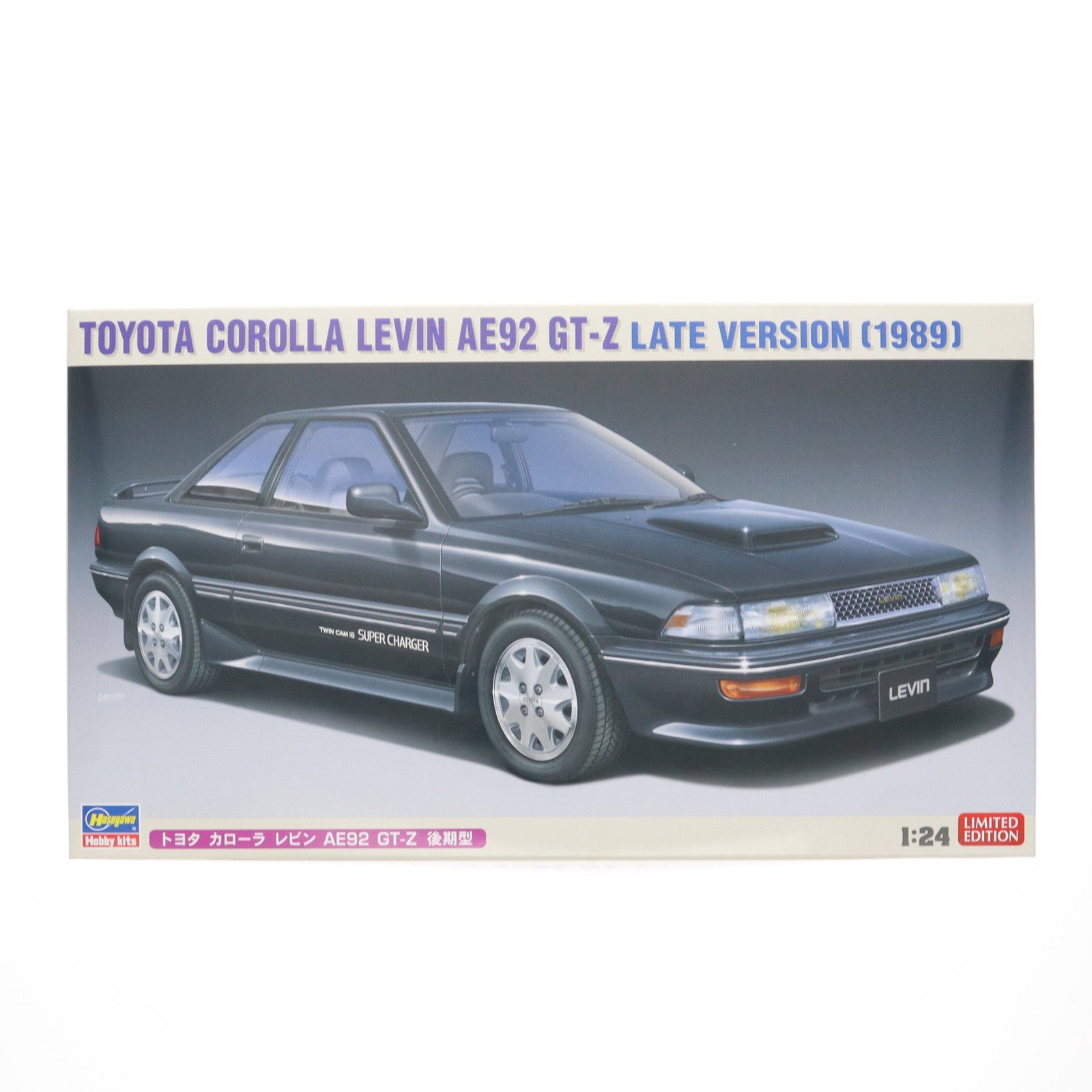 【中古即納】[PTM] 1/24 トヨタ カローラ レビン AE92 GT-Z後期型 プラモデル(20486) ハセガワ(20210219)