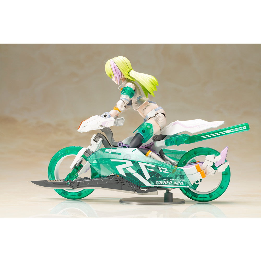 【予約安心出荷】[PTM] フレームアームズ・ガール ウィルバーナイン ベリルアーマーカスタム プラモデル(FG186) コトブキヤ(2026年1月)