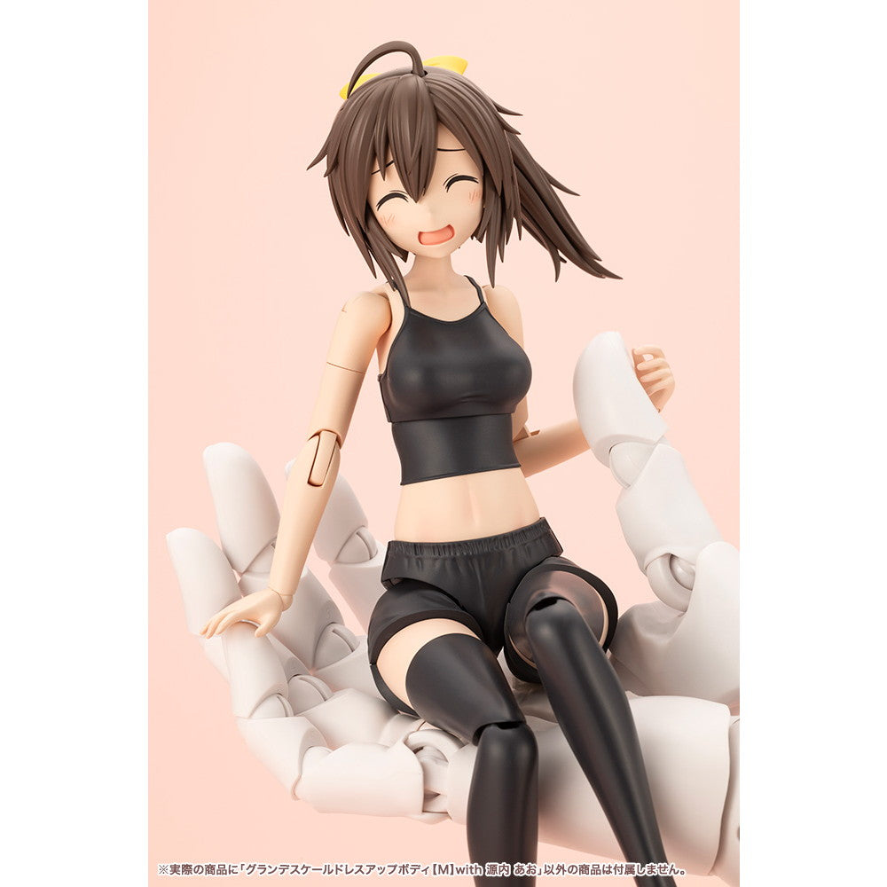 【中古即納】[PTM] 創彩少女庭園 グランデスケールドレスアップボディ【M】with 源内あお(げんないあお) フレームアームズ・ガール プラモデル(JK075) コトブキヤ(20251226)