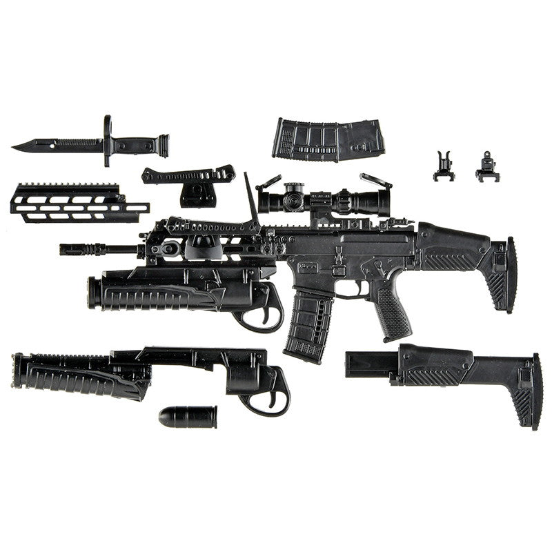 【新品即納】[PTM] LittleArmory(リトルアーモリー) LA112 1/12 20式小銃&てき弾発射器 プラモデル(335634) TOMYTEC(トミーテック)(20251130)