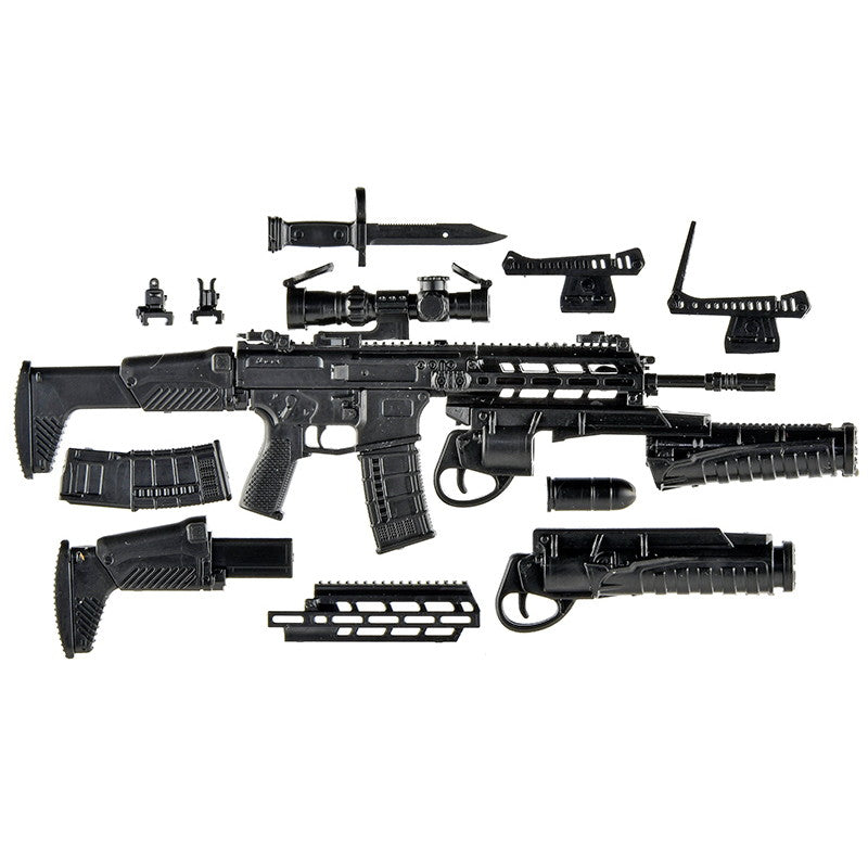 【新品即納】[PTM] LittleArmory(リトルアーモリー) LA112 1/12 20式小銃&てき弾発射器 プラモデル(335634) TOMYTEC(トミーテック)(20251130)