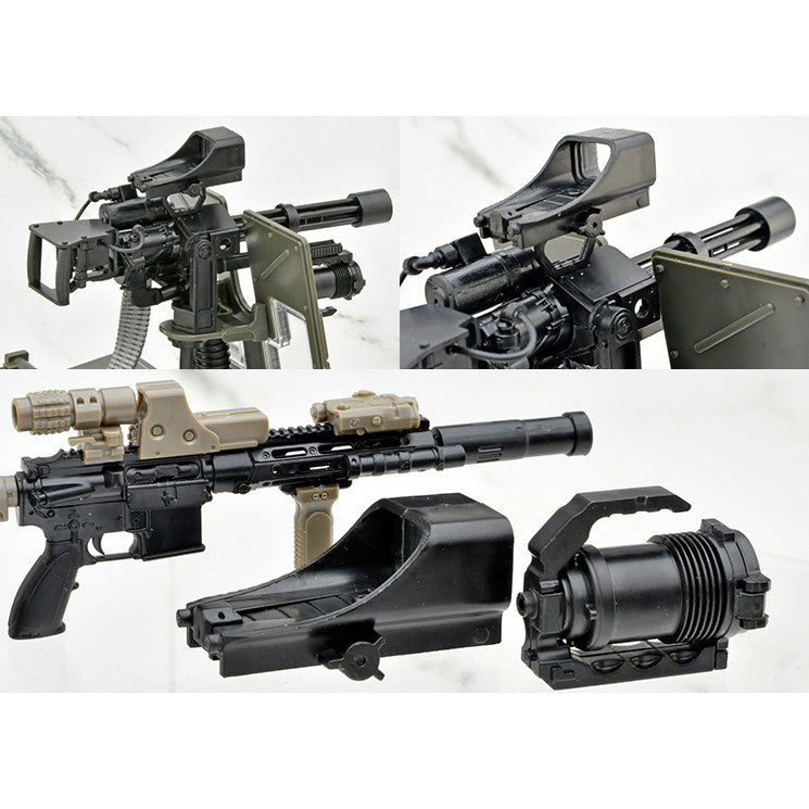 【新品即納】[PTM] LittleArmory(リトルアーモリー) LD052 1/12 M134タイプ ディフェンシヴ・コンフィグ プラモデル(335658) TOMYTEC(トミーテック)(20251130)