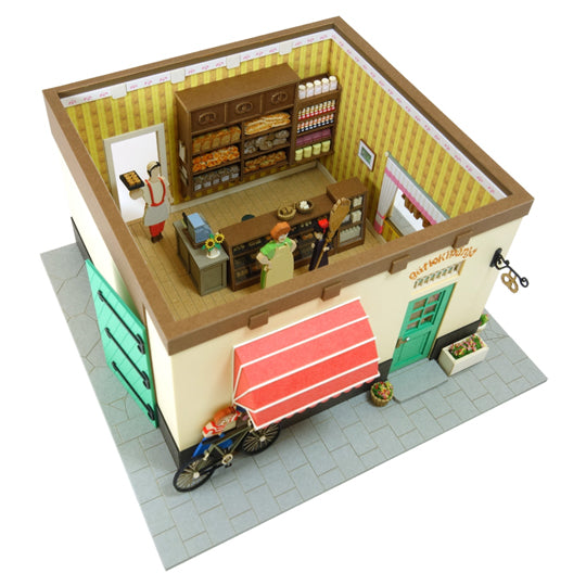 【新品即納】[PTM] みにちゅあーとキット スタジオジブリ作品シリーズ 1/60 キキの働くグーチョキパン店 魔女の宅急便 プラモデル(MK07-46) さんけい(20250807)