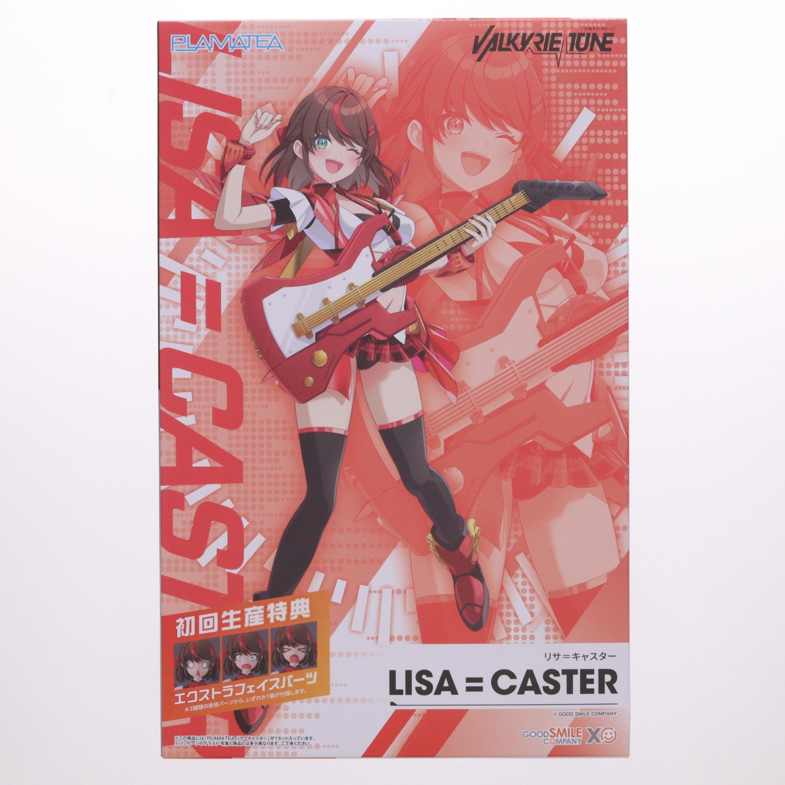 【中古即納】[PTM] 初回生産特典(閉じ目顔)付属 PLAMATEA VALKYRIE TUNE(プラマテア ヴァルキリーチューン) リサ=キャスター プラモデル グッドスマイルカンパニー(20260220)